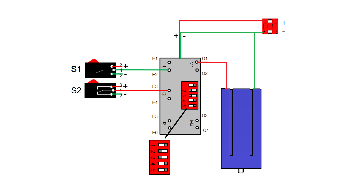 Elektrisch schema Electronicsmodul